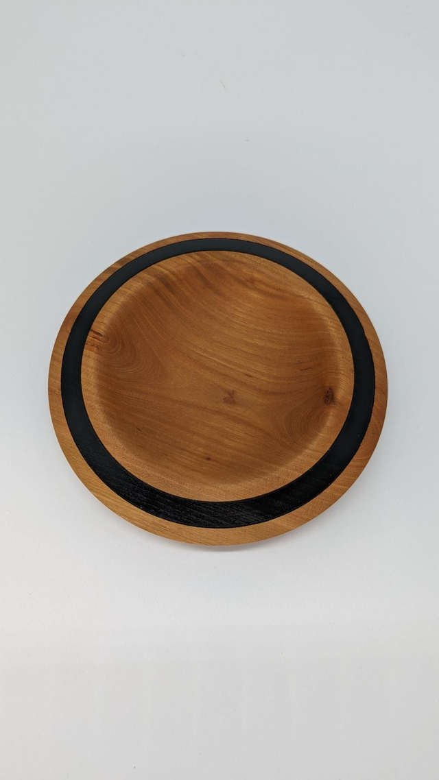 Petite assiette merisier