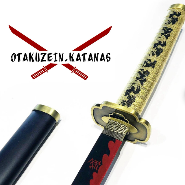 Katana S0291 de Demon Slayer empuñada por Yoriichi Tsugikuni