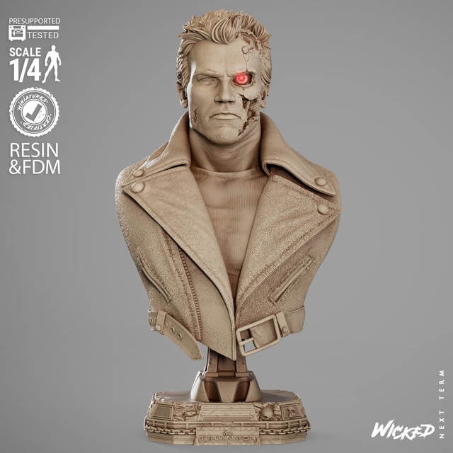 BUSTE TERMINATOR 1 (Arnold) série movie