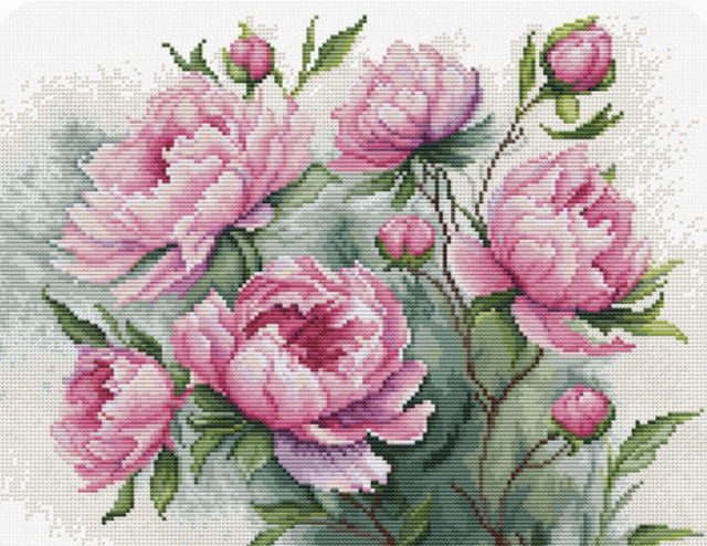 The Charm of Peonies by Luca-S
