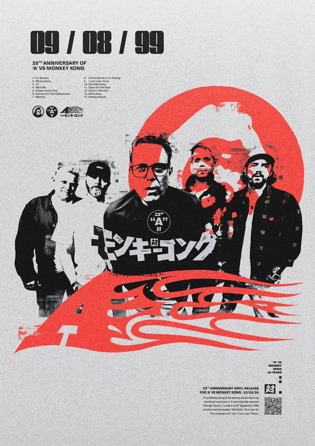 A vs Monkey Kong 25th Anniversary Poster