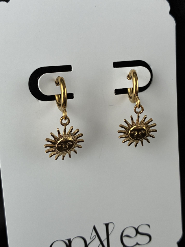 Mini-Créoles Soleil Doré