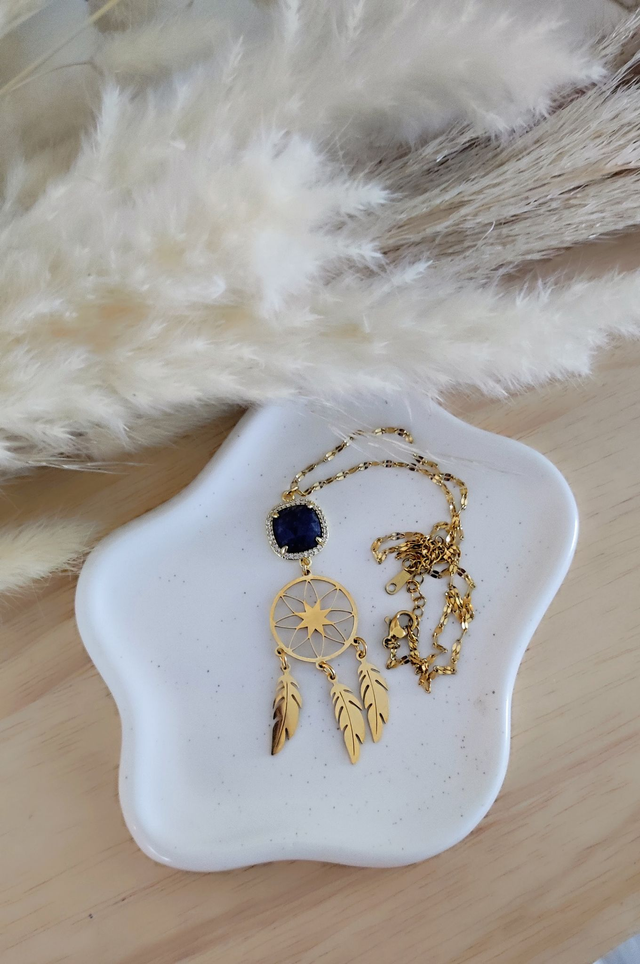 Collier "Lumière" Sodalite