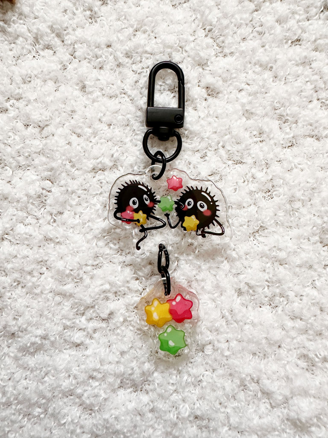 Susuwatari - porte-clés - Mon voisin Totoro - Le Voyage de Chihiro 