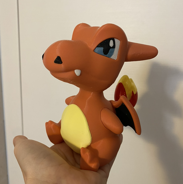 Fanart pla effetto multicolor o glitter