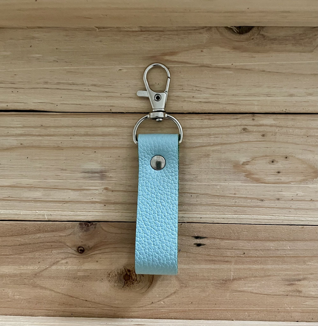 Porte-clefs vert d&#039;eau
