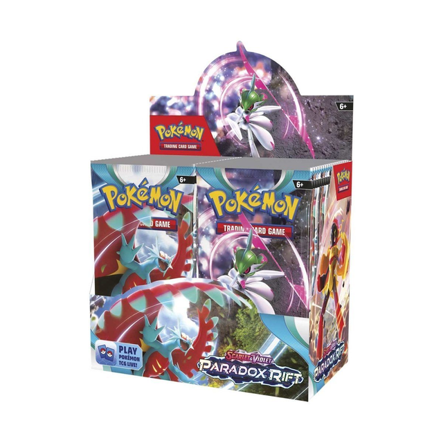  Scarlet &amp; Violet-Paradox Rift Booster Display Box (36 Packs) Ingles ( ACRILICO INCLUIDO)