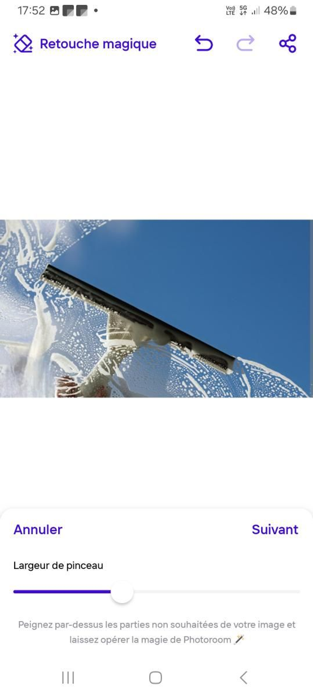 Nettoyage de vitrines 