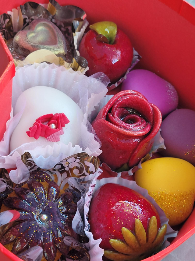 Coffret cadeau coeur de 9 pièces