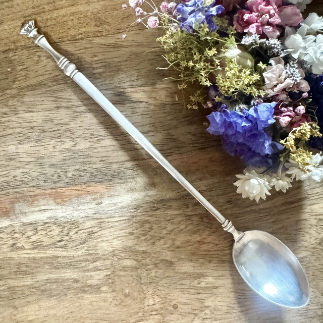Cuillère longue couronne 
