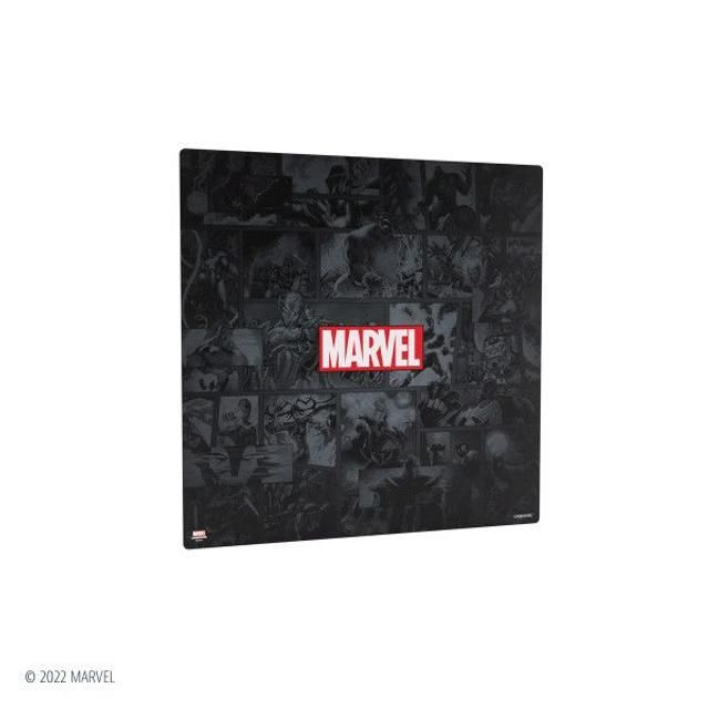 Gamegenic Marvel Champions Game Mat XL – Marvel Black