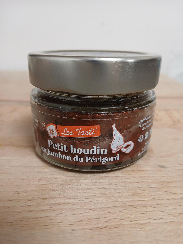 Tartinade apéritif  boudin noir 85g