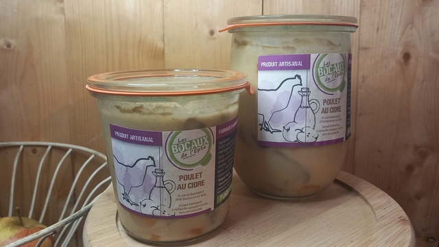 Poulet au cidre