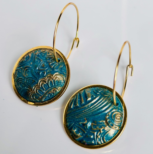 Boucles « Impression etnik »