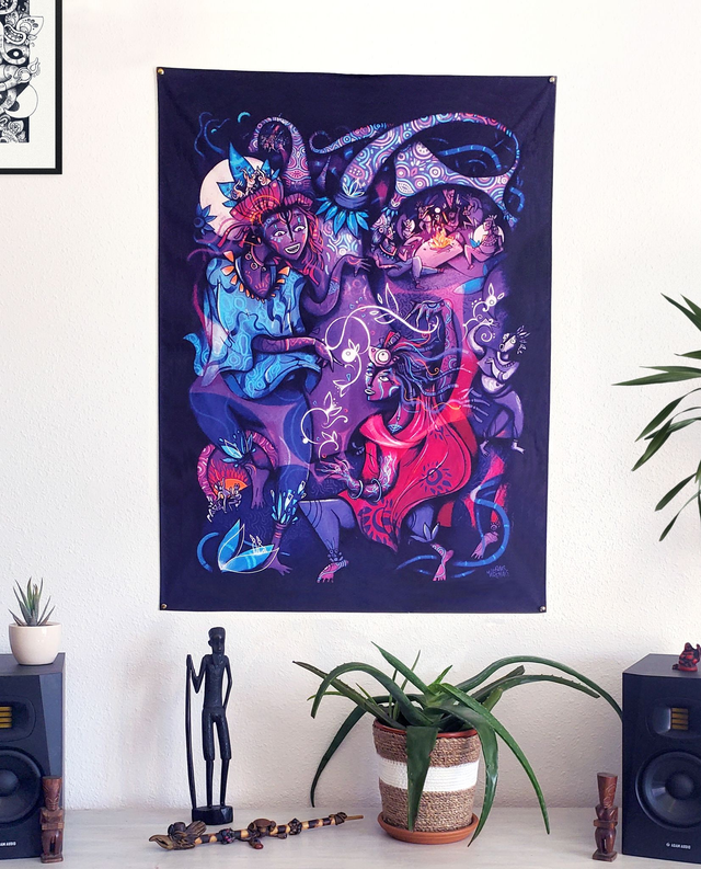 Tenture murale - Le Temps du Rêve