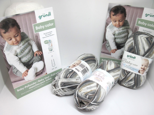 Kit pull sans manche bébé 