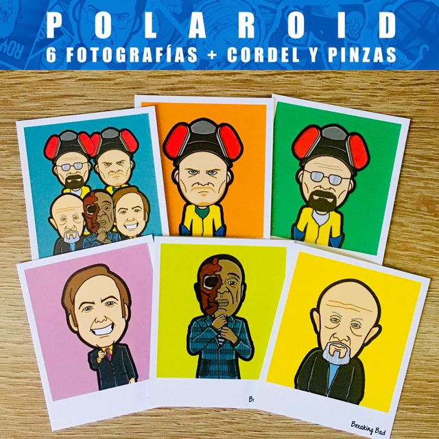 Set polaroid  Breaking bad