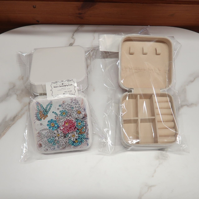 Diamond Art Travel Jewellery Box