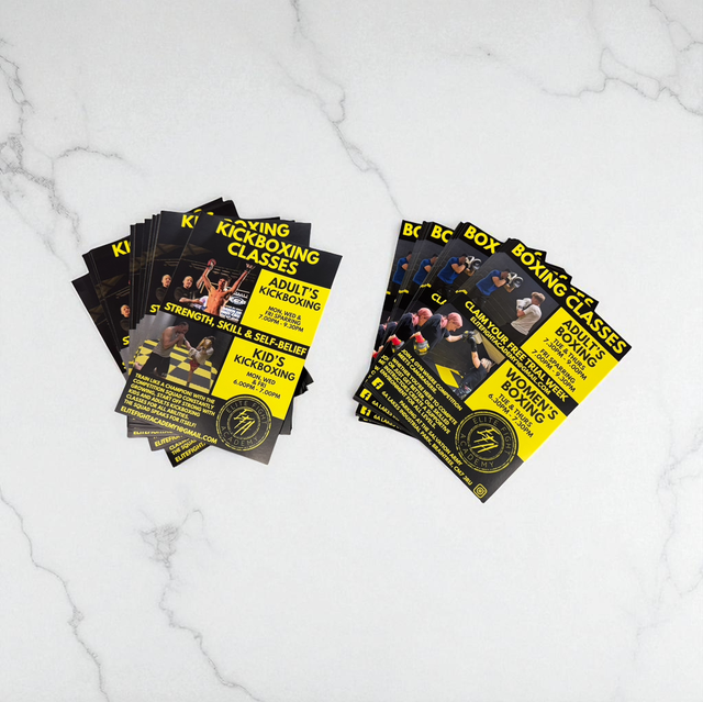 2000 double sided A5 flyers 