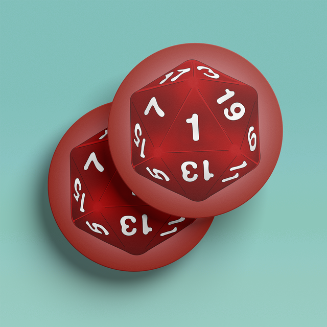 D20 Coaster