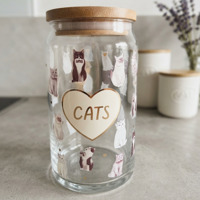 16oz Glass Cup