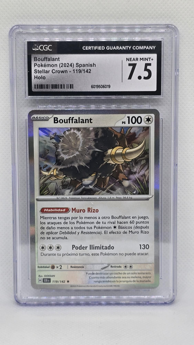 BOUFFALANT , STELLAR CROWN 119 ESP [CGC 7.5]
