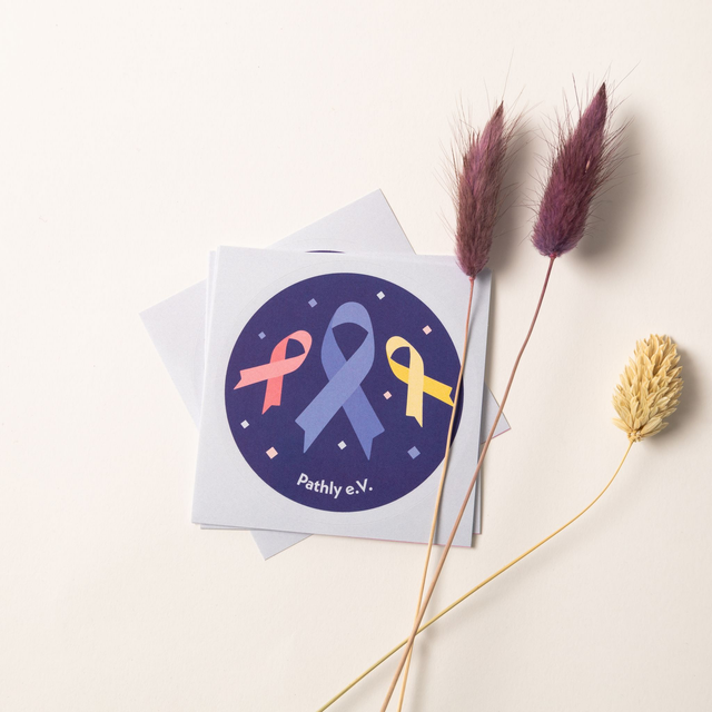 Awareness Ribbon – Sticker (3 Stück)