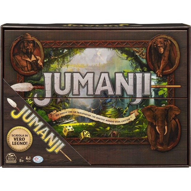 Jumanji: Il Gioco Da Tavolo (Scatola Legno)