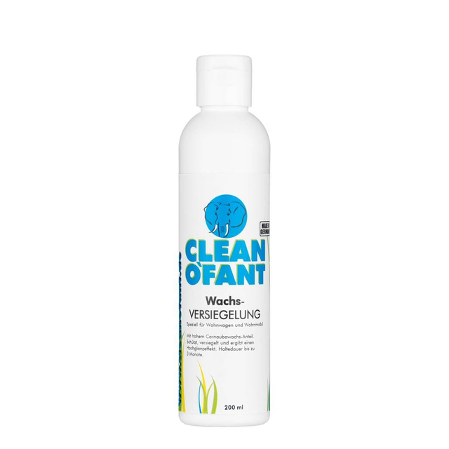 CLEANOFANT WACHS Wohnwagen-Wohnmobil-Versiegelung (Carnaubawachs) - 200 ml