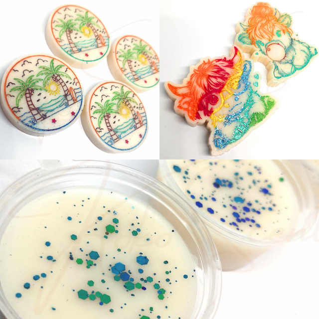 Fiji White Sands Wax Melt Shapes (Various Shapes)