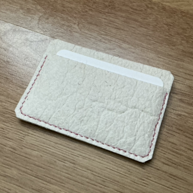 Porte-carte en Piñatex