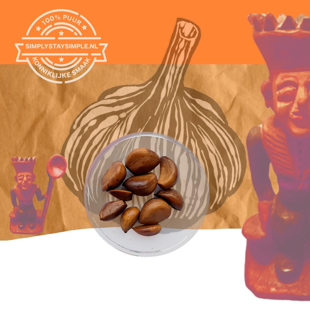 Gerookte verse knoflooktenen, 25g