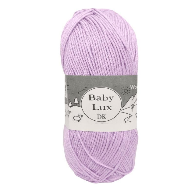 Woolcraft Baby Lux DKb100g - 70632 Lilac