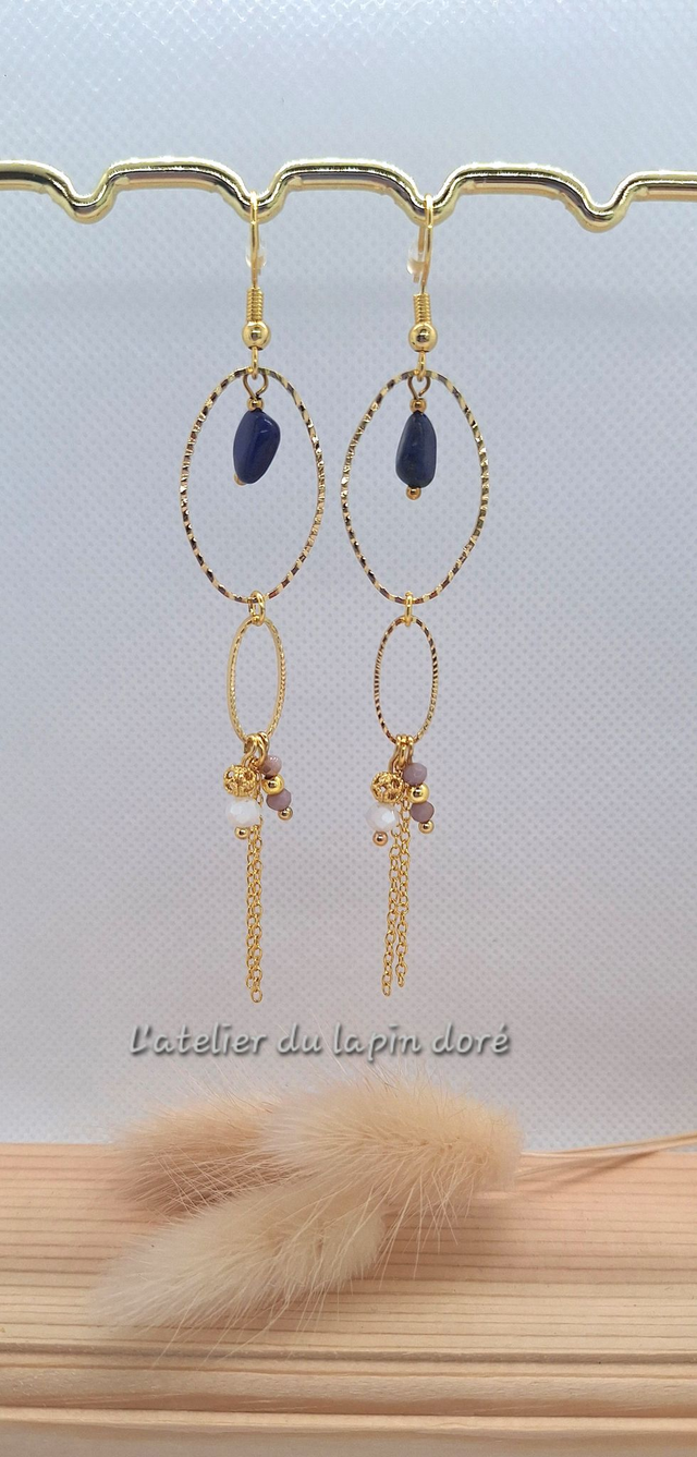 Boucles d&#039;oreilles Azul