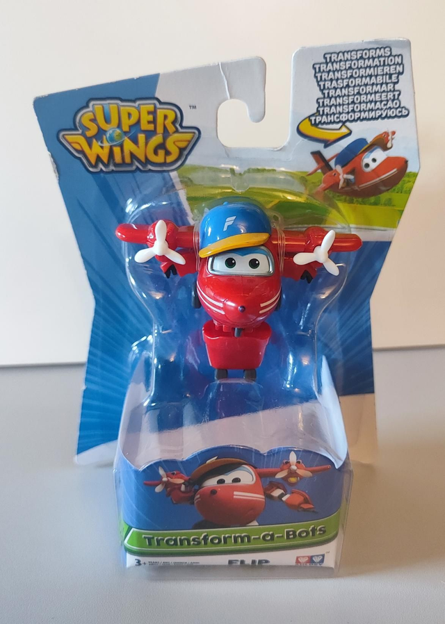 Flip aus der Super Wings Transform-a-Bots Flip