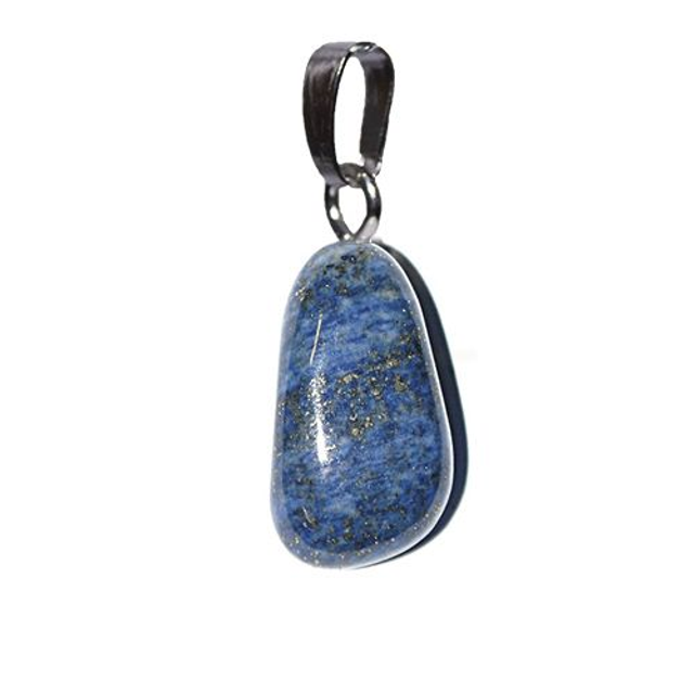 pendentif pierre roulée lapis-lazuli ( avec chaîne ) 