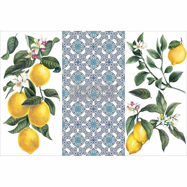 6x12 Re- design Decor Transfer - Lemon Tree