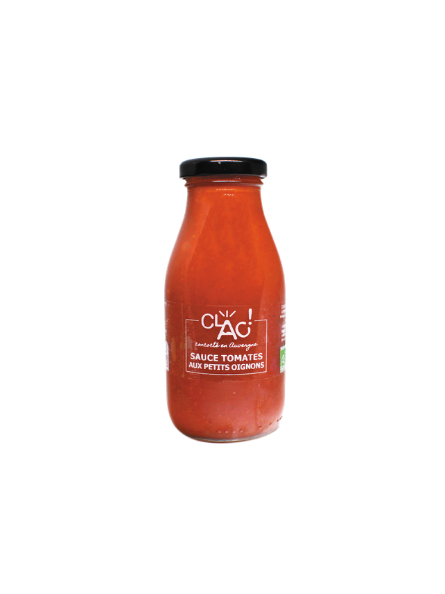 Sauce tomate aux petits oignons Bio - 250 g
