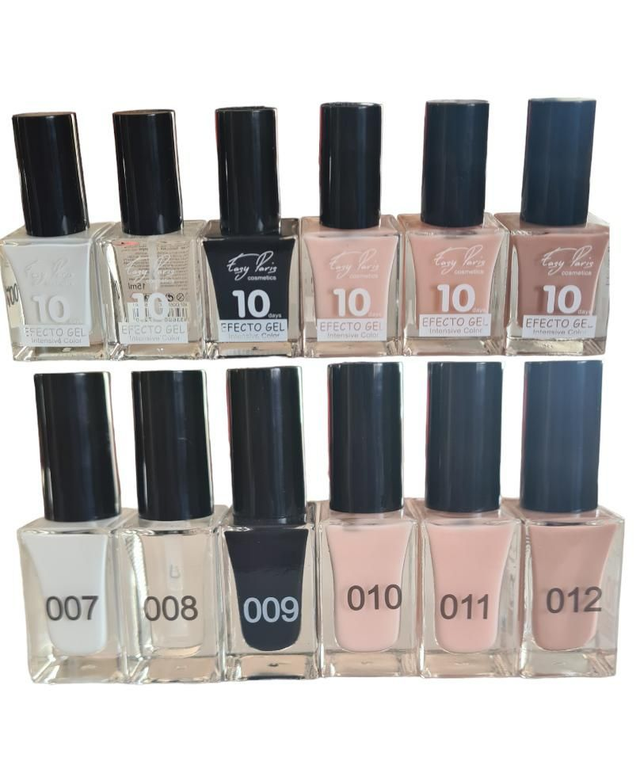Vernis à ongles tenue 10 jours – 6 couleurs
