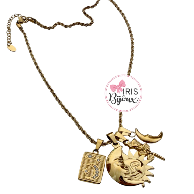 Collana Moon&amp;Sun