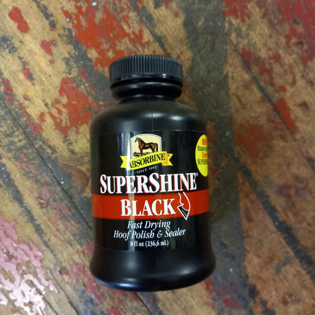 Supershine Black Hoof Polish