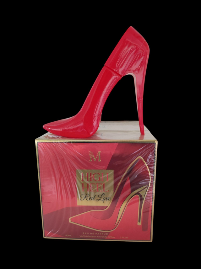 Parfum talon haut rouge amour