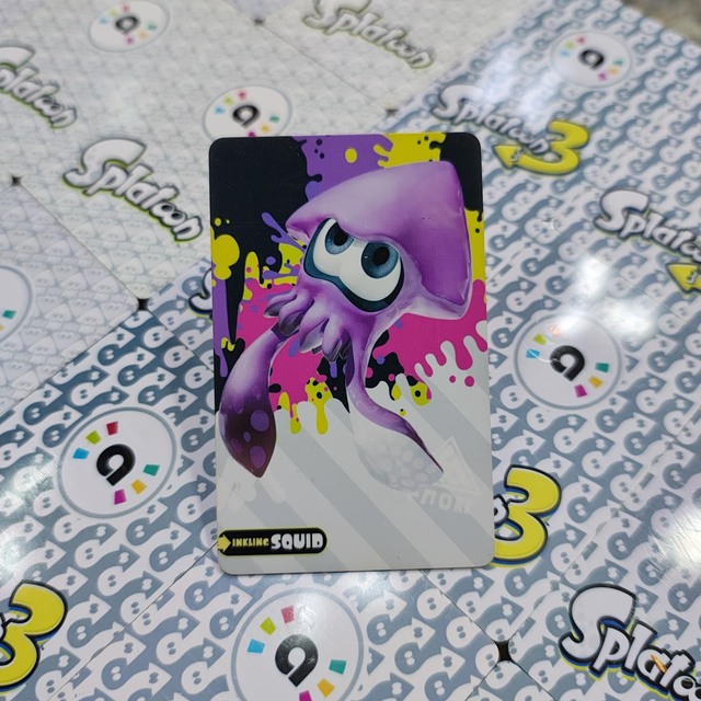 Tarjeta Amiibo Inkling Squid