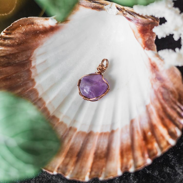 Amethys Pendant Copper