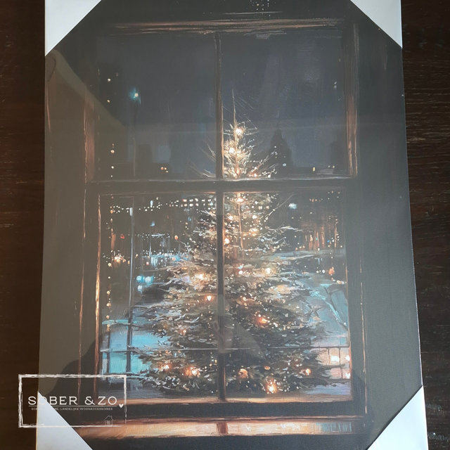 Canvas doek Kerstboom