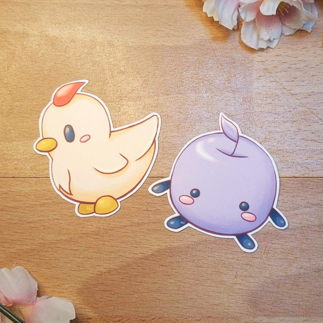 Stardew Valley Sticker Duo