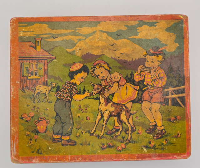 Puzzle cubes années 50