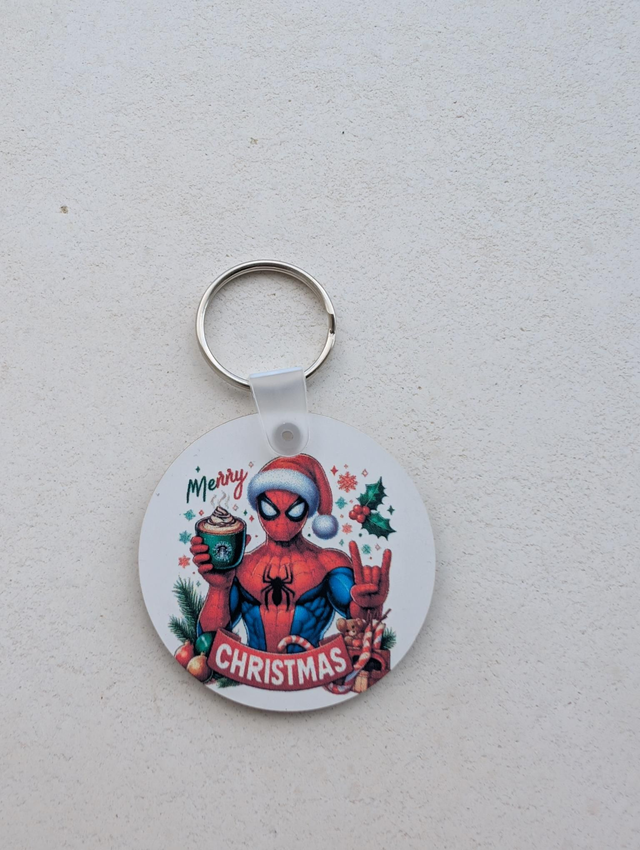 Portes clés sublimation Spider Man 