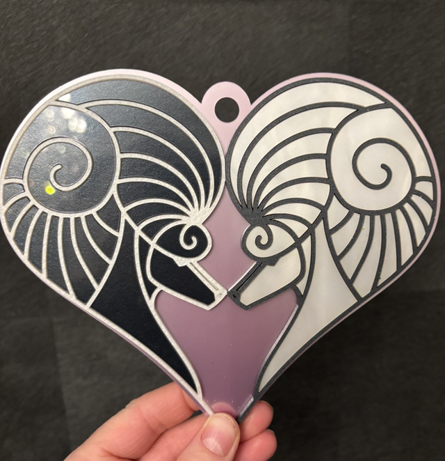 Wall Art - Poodle Fantasy Acryl 