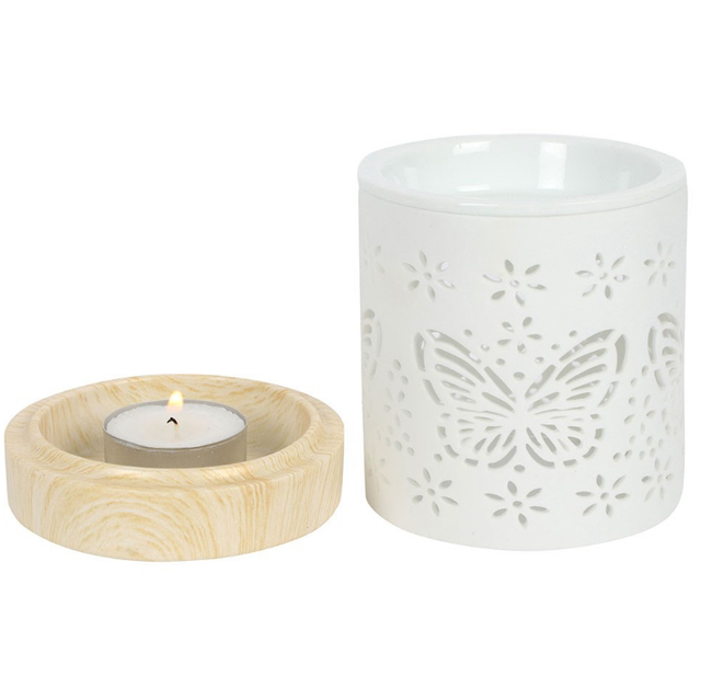 Ceramic Butterfly Oil/Wax Melt Burner